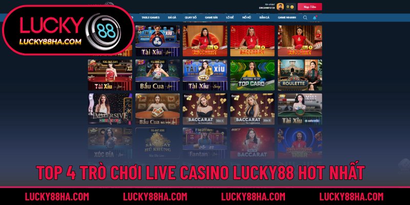 Khám phá các trò chơi Casino được ưa chuộng nhất