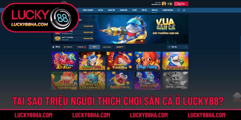 Những lý do chính giúp game săn cá được yêu thích