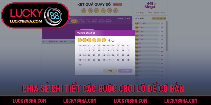 Hướng dẫn 4 bước chơi số đề tại nhà cái