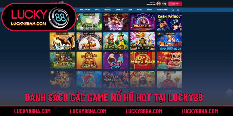 Bật mí 4 trò chơi quay hũ nổi tiếng ở nhà cái