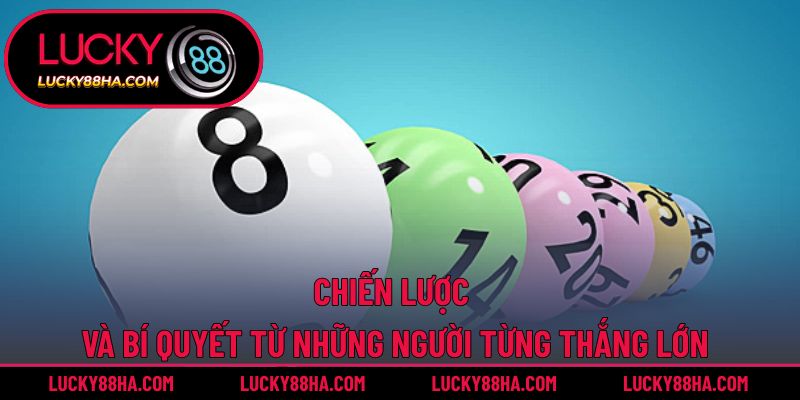 Chiến lược và bí quyết từ những người từng thắng lớn