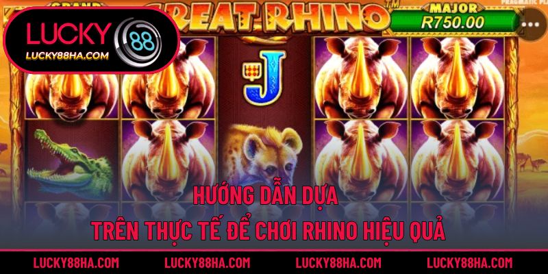 Hướng dẫn dựa trên thực tế để chơi Rhino hiệu quả