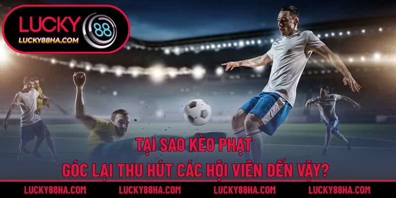 Tại sao kèo phạt góc lại thu hút các hội viên đến vậy?