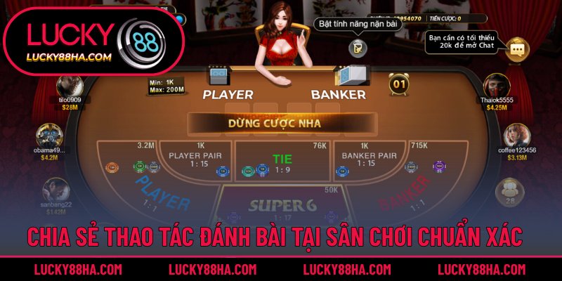 Hướng dẫn chơi game bài cơ bản